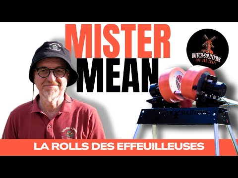 Effeuilleuse de chanvre à frais avec kit de lames - Dutch Solutions MISTER MEAN avec Work-on-Set