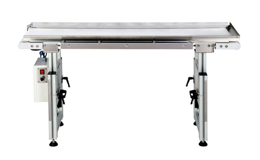 Chariot de sortie - Master In-line production systems Output conveyor belt