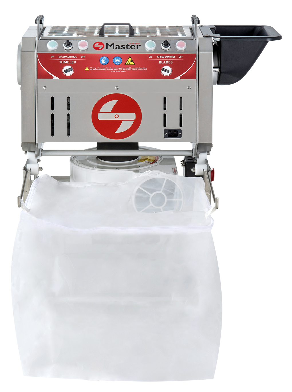 Effeuilleuse de chanvre à frais et à sec - Master Trimmer WET & DRY MT TUMBLER 200 PRO