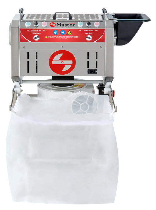 Effeuilleuse de chanvre à frais et à sec - Master Trimmer WET & DRY MT TUMBLER 200 PRO